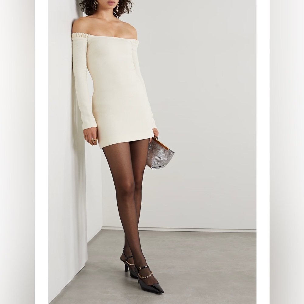 NWT Khaite Octavia mini dress - size small